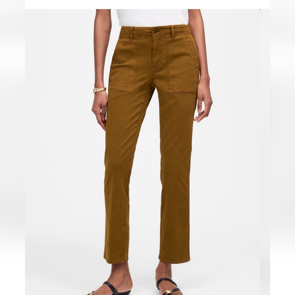 NWT Madewell Women's Straight Utility Pants